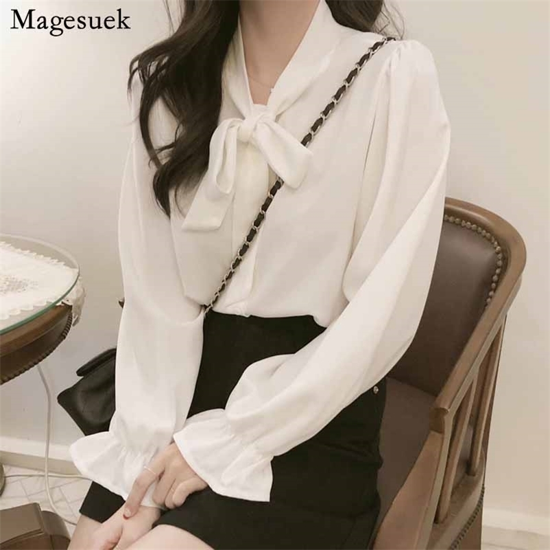 Flare Sleeve Office Ladies V-neck Sweet Elegant Bow Autumn Fashion Clothes Korean Style Women Blouses Chiffon White Shirts 11273 210518, Apricot
Flare Sleeve Office Ladies V-neck Sweet Elegant Bow Autumn Fashion Clothes Korean Style Women Blouses Chiffon White Shirts 11273 210518, Apricot