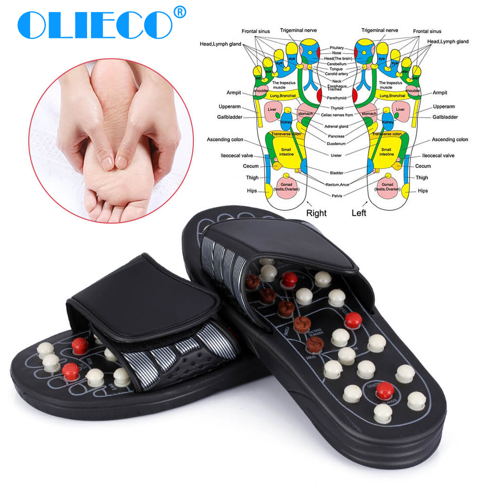 Feet Massage Slippers Foot Reflexology Acupuncture Therapy Massager Walk Stone Shoes Acupuncture Cobblestone Massageador Sandal
Feet Massage Slippers Foot Reflexology Acupuncture Therapy Massager Walk Stone Shoes Acupuncture Cobblestone Massageador Sandal