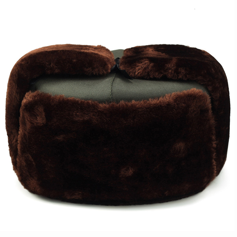 HT1892 Russian Army Military Ushanka Bomber Aviator Cap Winter Faux Fur Hats for Men Earflap Ski Trapper CapsP489, Black
HT1892 Russian Army Military Ushanka Bomber Aviator Cap Winter Faux Fur Hats for Men Earflap Ski Trapper CapsP489, Black