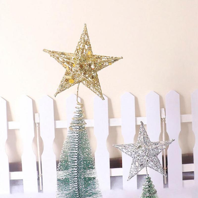 Christmas Decorations Glitter Tree Star Top Wrought Iron Topper LED Lights For Home Xmas Navidad Hanging Ornaments
Christmas Decorations Glitter Tree Star Top Wrought Iron Topper LED Lights For Home Xmas Navidad Hanging Ornaments