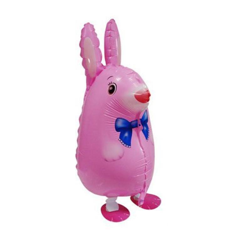 Walking Pet Balloons Animal Helium Aluminum Foil Balloons Cartoon Dinosaur Balloon Kids Toys Birthday Wedding Party Supplies