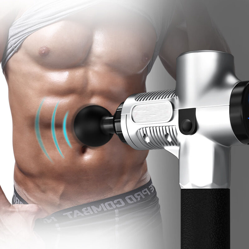 Fascial Gun Hand Held Deep Tissue Muscle Relief Portable Cordless Percussion Vibration Fascia Massager Device
Fascial Gun Hand Held Deep Tissue Muscle Relief Portable Cordless Percussion Vibration Fascia Massager Device