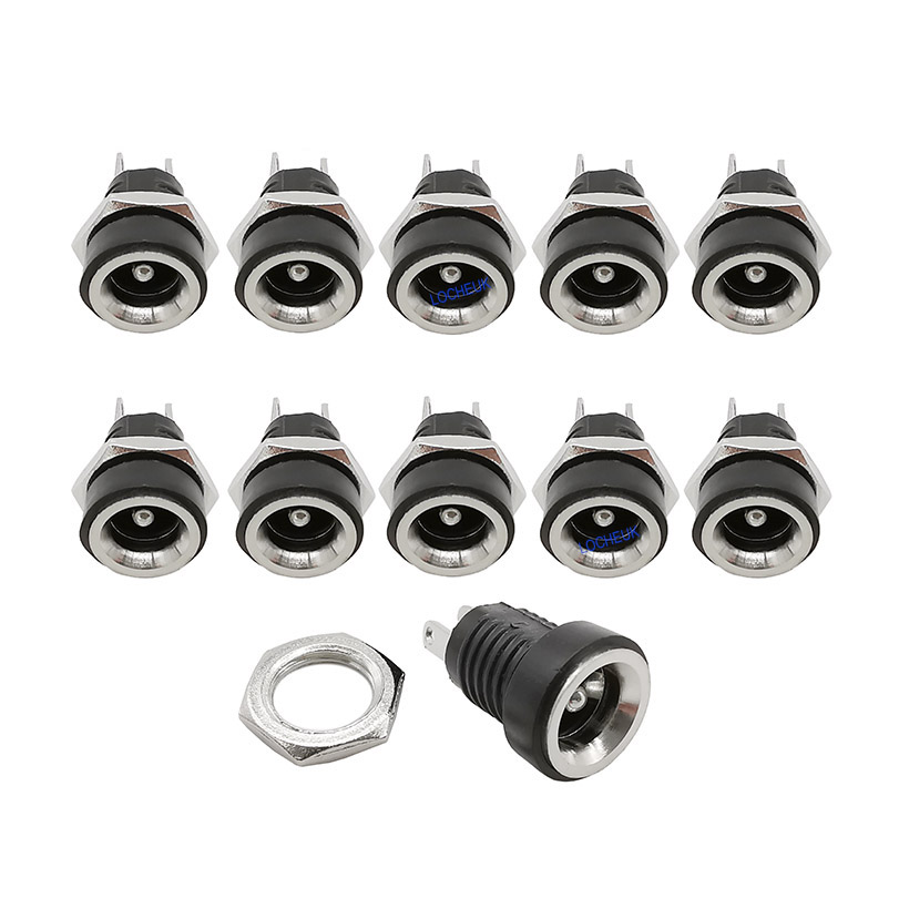 20PCS DC022B 5.5 x 2.1mm DC Power Jack Supply Socket Female Panel Mount Connector Plug Adapter 2 Terminal Type 5.5*2.1
20PCS DC022B 5.5 x 2.1mm DC Power Jack Supply Socket Female Panel Mount Connector Plug Adapter 2 Terminal Type 5.5*2.1