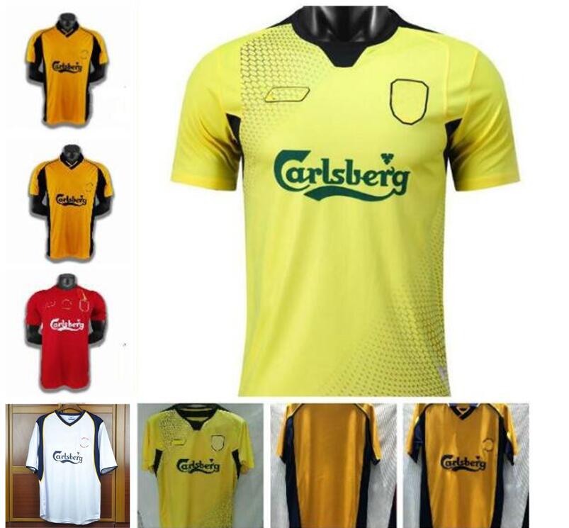 Retro soccer jerseys Gerrard Alonso OWEN Cisse Garcia Finnan Carragher FINAL ISTANBUL 2000 01 02 03 04 2005 2006 champion football shirt, 00/01 away 
Retro soccer jerseys Gerrard Alonso OWEN Cisse Garcia Finnan Carragher FINAL ISTANBUL 2000 01 02 03 04 2005 2006 champion football shirt, 00/01 away