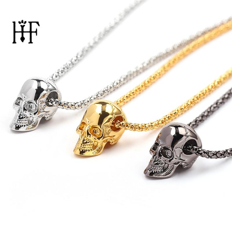 Pendant Necklaces Punk Alloy Skull Necklace For Men Male 2021 Halloween Gift Biker Motorcycle Rock
Pendant Necklaces Punk Alloy Skull Necklace For Men Male 2021 Halloween Gift Biker Motorcycle Rock