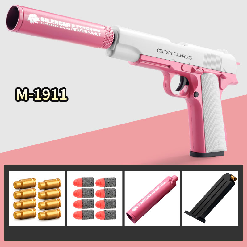 Mystery Box: Toy Guns Pistol Blaster Crystal Bomb Foam Darts Shooting Novelty Rifle Sniper For Boys Kids Adults Outdoor Games