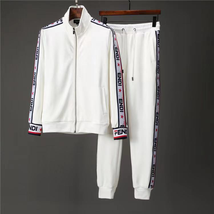 2021 high quality autumn Men's Tracksuits back letter zipper jacket + drawstring trousers casual fashion pure cotton black and white two-color wholesale
2021 high quality autumn Men's Tracksuits back letter zipper jacket + drawstring trousers casual fashion pure cotton black and white two-color wholesale