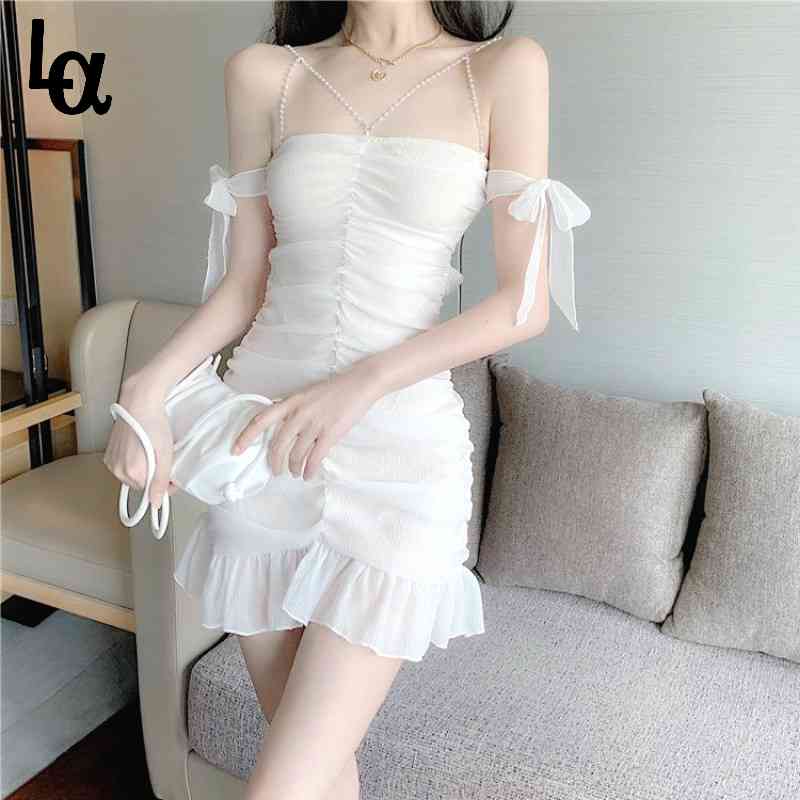 Elegant Dress Women White Sexy Backless Mini Sleeveless Summer Casual French Party Night 210519
Elegant Dress Women White Sexy Backless Mini Sleeveless Summer Casual French Party Night 210519