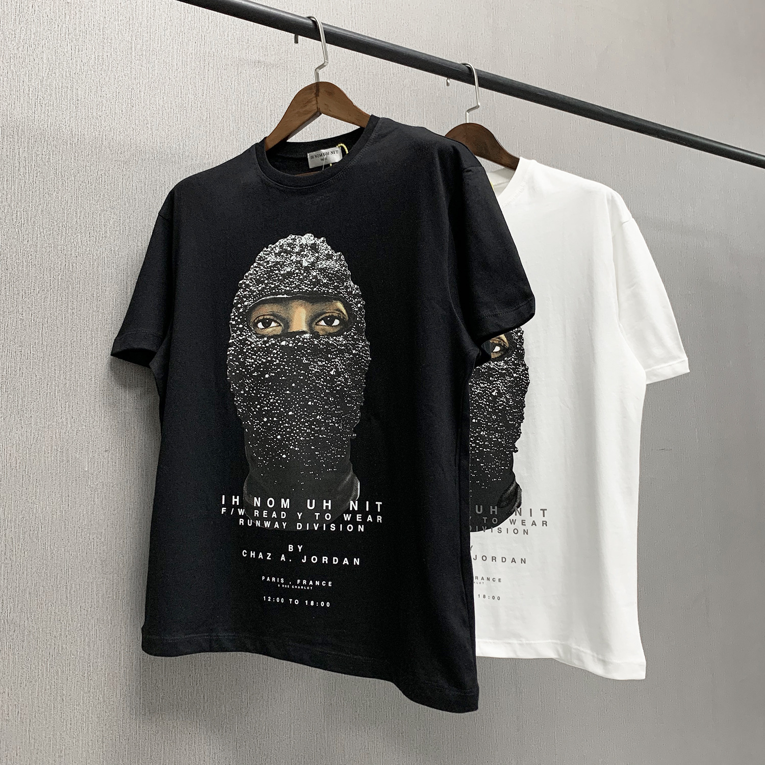 IH NOM UH NIT 20ss Mens T shirt Designer Letters Printed Stylist T-shirts Casual Summer Breathable Clothing Men Women Top Quality Clothes, White
IH NOM UH NIT 20ss Mens T shirt Designer Letters Printed Stylist T-shirts Casual Summer Breathable Clothing Men Women Top Quality Clothes, White