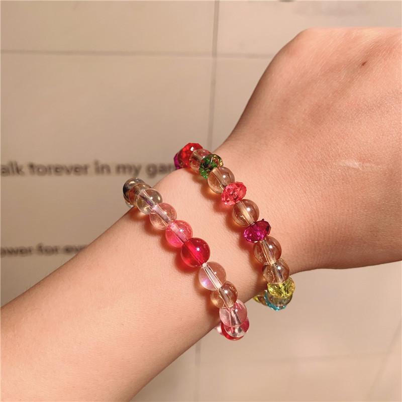 Trendy Colorful Powder Crystal Quartz Natural Stone Streche Bracelet Elastic Cord Pulserase Jewelry Beads Lovers Woman Gift Beaded, Strands
Trendy Colorful Powder Crystal Quartz Natural Stone Streche Bracelet Elastic Cord Pulserase Jewelry Beads Lovers Woman Gift Beaded, Strands
