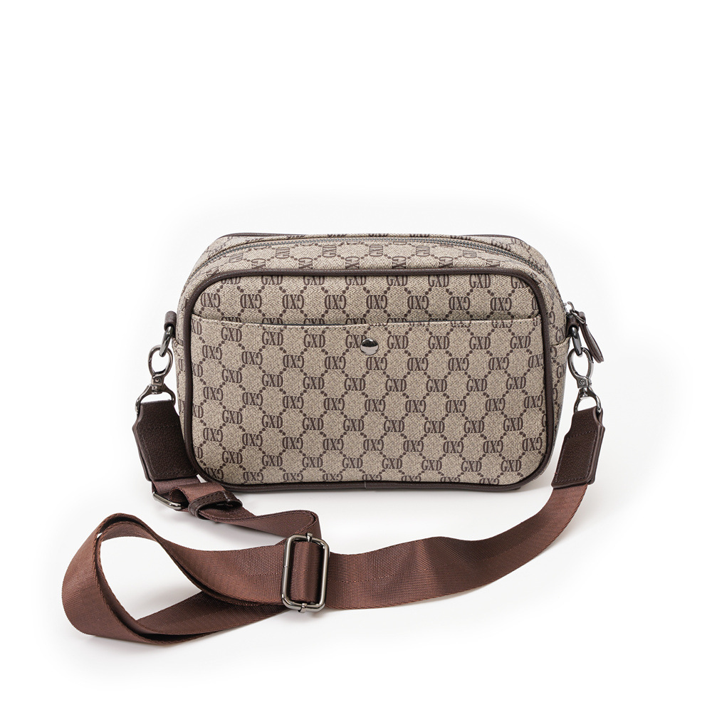 Trend Design Messenger Bag Mini Business Male Small Shoulder Crossbody Flap Bags Man Handbag Phone Purse
