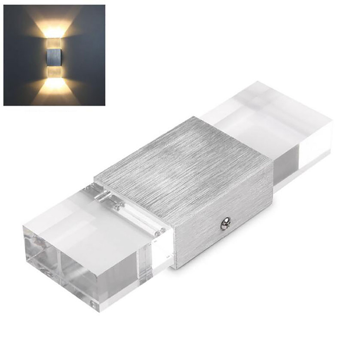 6W LED Wall Lamp Bathroom Lights High Quality Aluminum + Acrylic Shade For Corridor Stairs Bar KTV Wall Lamps