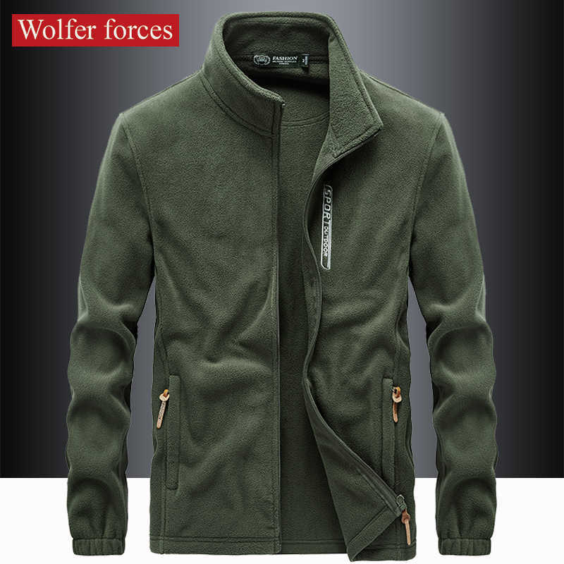 Sweater Jackets Man Large Size Clothing MEN FASHION Menswear Hoodless Men's Jackets Spring Jaket Clothes Military Uniform 210818