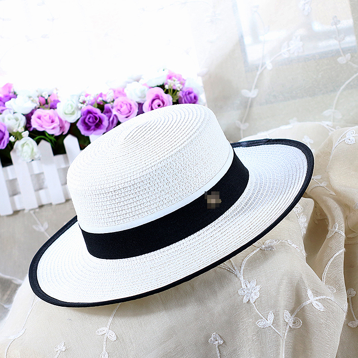 Classic Vintage Beach Straw Hat for Women Summer Outdoor Sun Protection Cap Travel Casual Flat Wide Brim Hats, White
Classic Vintage Beach Straw Hat for Women Summer Outdoor Sun Protection Cap Travel Casual Flat Wide Brim Hats, White
