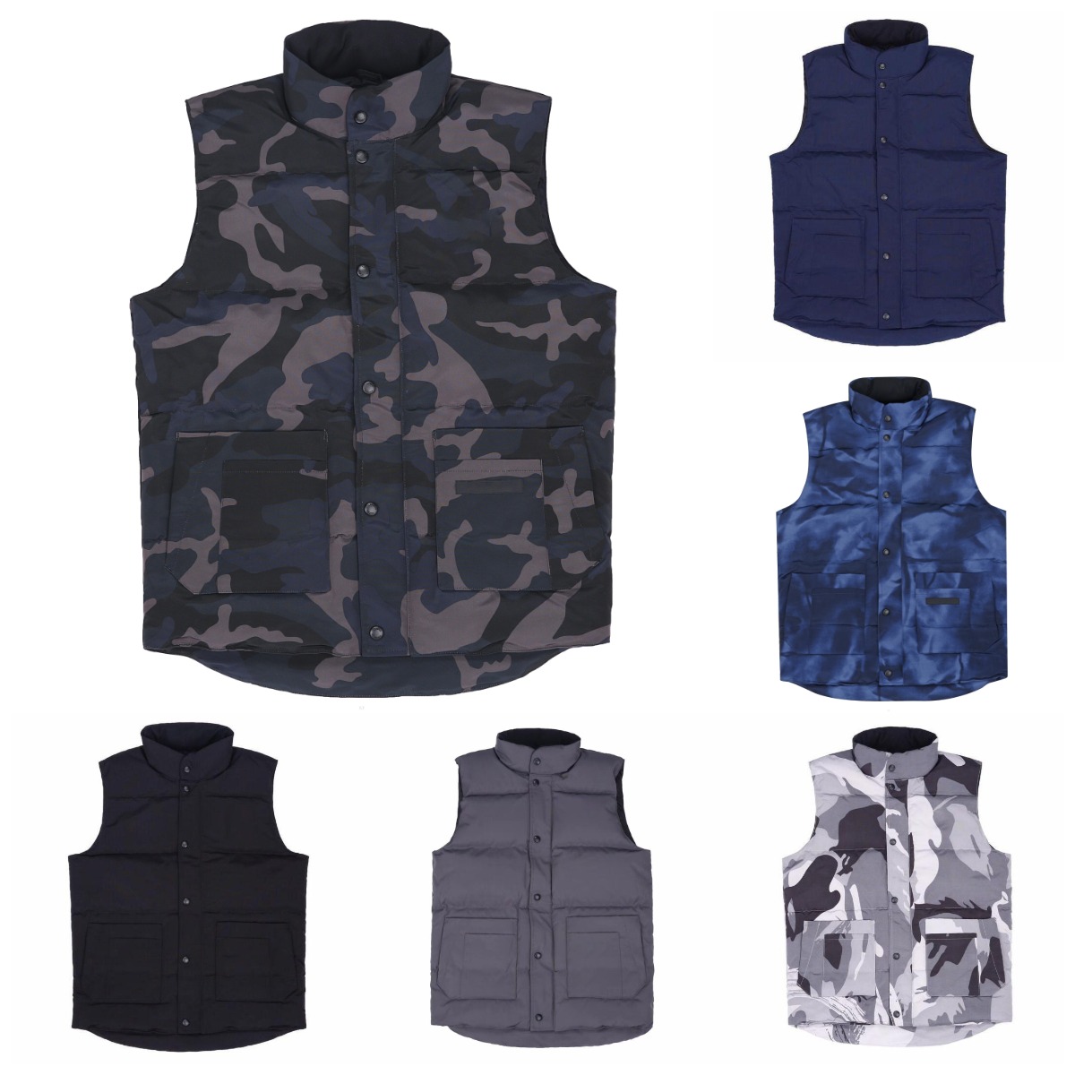 Men Winter Puffer Thicken Vest Crew Neck Sleeveless Button Coat Manteau Classics Casual Male Good quality Windshield Cold Warm Down Gilets 11 Colors EU Size -2XL, Dustbag
Men Winter Puffer Thicken Vest Crew Neck Sleeveless Button Coat Manteau Classics Casual Male Good quality Windshield Cold Warm Down Gilets 11 Colors EU Size -2XL, Dustbag