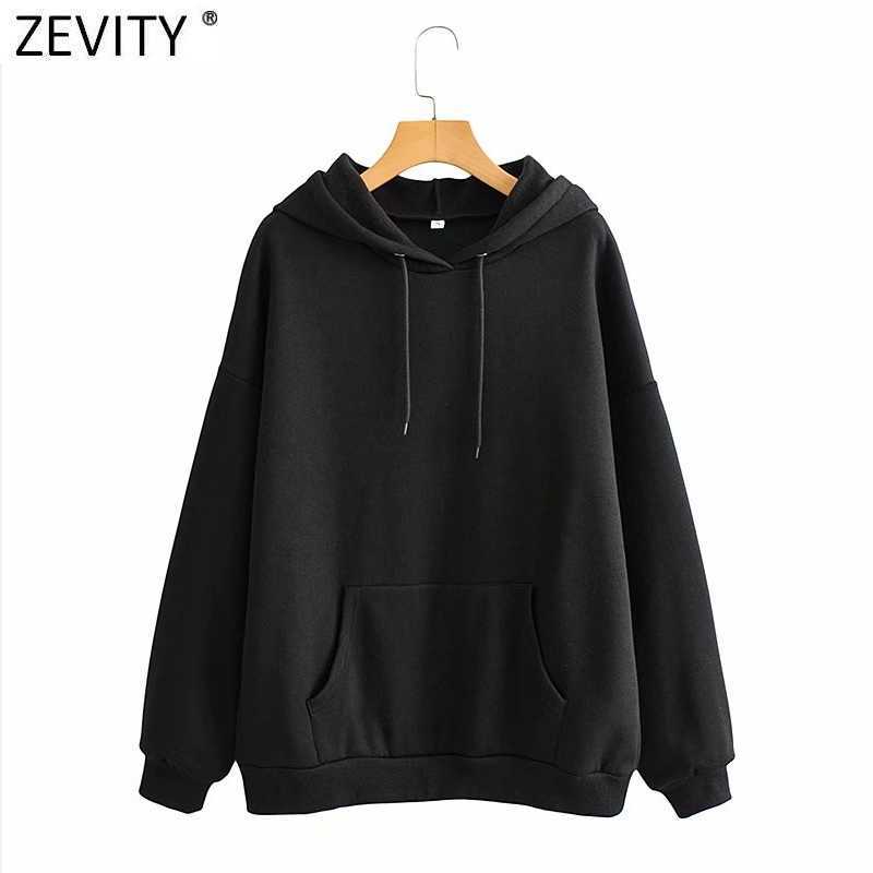 Zevity Women Fashion Solid Colors Casual Fleece Sweatshirts Female Basic Fall Knitted Hooded Hoodies Chic Pullover Tops H511 210603, Jj h511heis
Zevity Women Fashion Solid Colors Casual Fleece Sweatshirts Female Basic Fall Knitted Hooded Hoodies Chic Pullover Tops H511 210603, Jj h511heis
