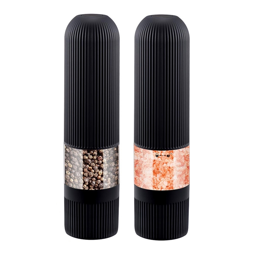 Battery Operated Salt and Pepper Grinder, Automatic One Handed Mills, Adjustable Coarseness Ceramic Grinders 210712
Battery Operated Salt and Pepper Grinder, Automatic One Handed Mills, Adjustable Coarseness Ceramic Grinders 210712