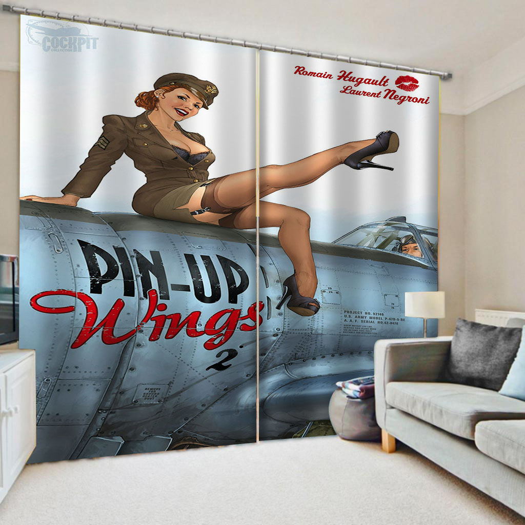 3D Printed Blackout Curtain Window Treatment Sexy Woman Curtains For Living Room Bedroom Home Decor Custom Drapes, As the photo
3D Printed Blackout Curtain Window Treatment Sexy Woman Curtains For Living Room Bedroom Home Decor Custom Drapes, As the photo