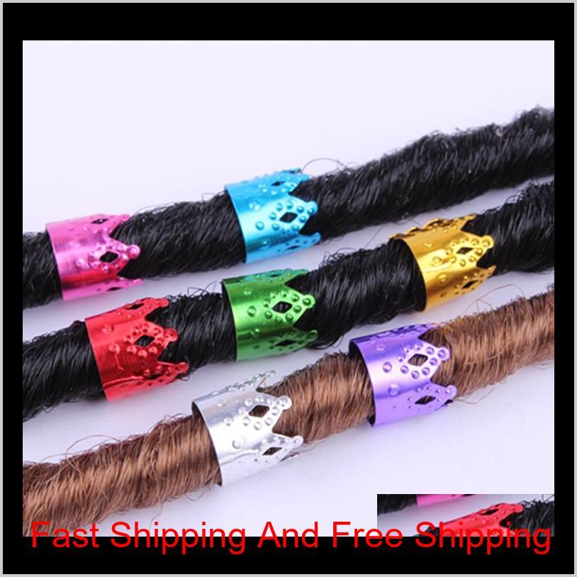 Microbeads Accessories Tools Hair Products Drop Delivery 2021 Zhifan 1010Mm Princess Crown Shape Beads Colorful Dreadlock Bead Cuff For Dread, Black
Microbeads Accessories Tools Hair Products Drop Delivery 2021 Zhifan 1010Mm Princess Crown Shape Beads Colorful Dreadlock Bead Cuff For Dread, Black