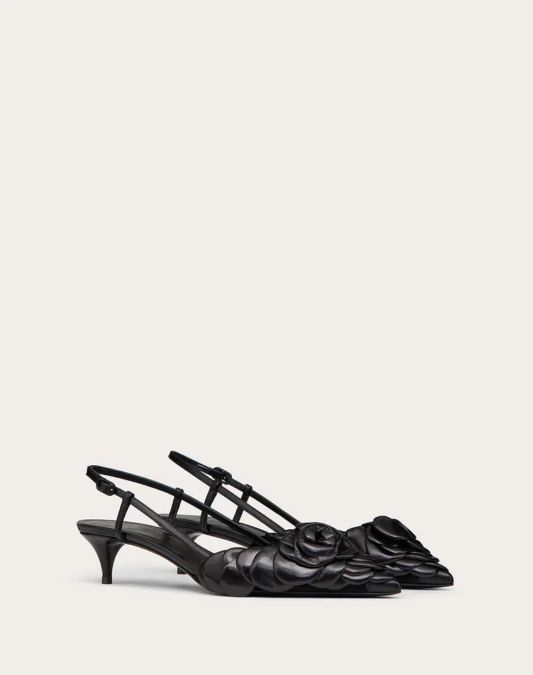 Rockstud Heels Luxury Women Dresses Shoes Designer Brand Atelier Shoes. 03 Rose Edition Slingback Pump 40mm Pointed Toes EU34-42 With Box Pa, Black
Rockstud Heels Luxury Women Dresses Shoes Designer Brand Atelier Shoes. 03 Rose Edition Slingback Pump 40mm Pointed Toes EU34-42 With Box Pa, Black