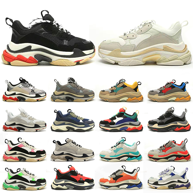 men women designer shoes triple s fashion luxury platform sneakers black white red blue Dark Navy Ivory mens trainer Jogging Walking, Color#1
men women designer shoes triple s fashion luxury platform sneakers black white red blue Dark Navy Ivory mens trainer Jogging Walking, Color#1