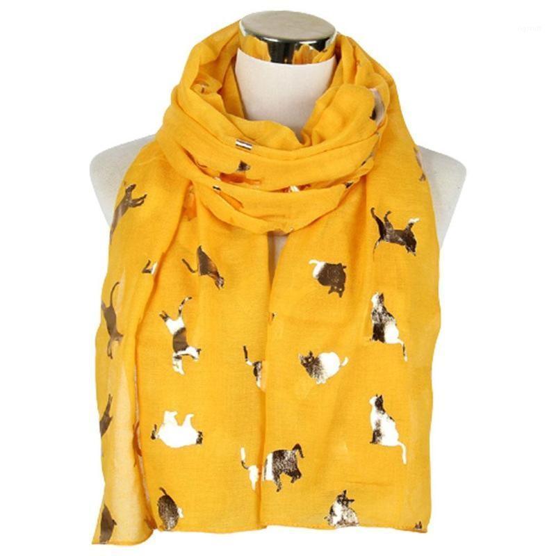 Scarves Fashion Shiny Bronzing Ladies Scarf Cat Print Foil Women Silver Pressed Wrap Shawl Girls Warm Gift, Blue;gray
Scarves Fashion Shiny Bronzing Ladies Scarf Cat Print Foil Women Silver Pressed Wrap Shawl Girls Warm Gift, Blue;gray