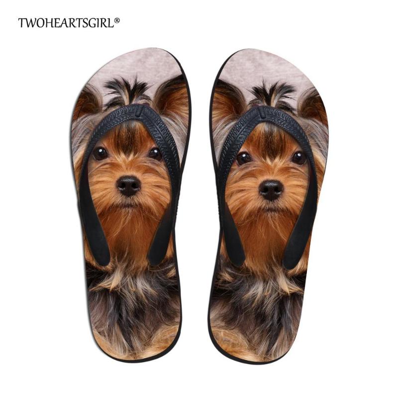 Slippers Twoheartsgirl Fashion Summer Beach Flip Flops Women Cute 3D Pet Cat Dog Terrier Printed Sandals Lady Flats Shoes, Black
Slippers Twoheartsgirl Fashion Summer Beach Flip Flops Women Cute 3D Pet Cat Dog Terrier Printed Sandals Lady Flats Shoes, Black