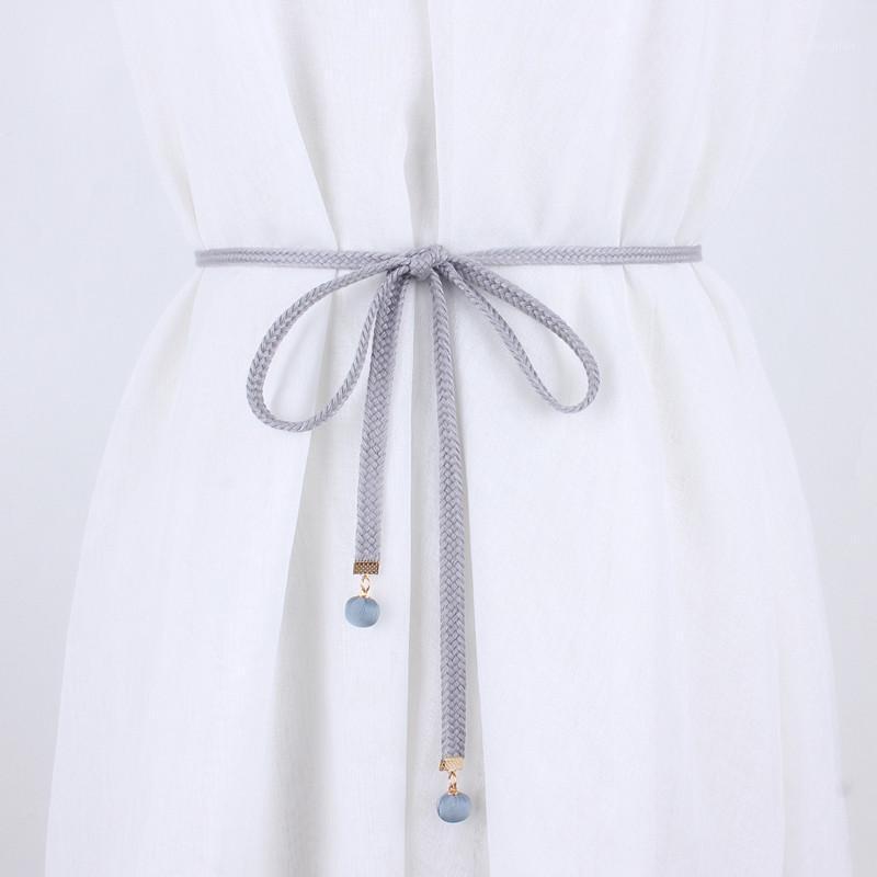 Belts Fashion Women Braided For Dresses Tassel Waist Rope Female Twist Weaving Knot Belt Cotton String Girls Accessories, Black;brown
Belts Fashion Women Braided For Dresses Tassel Waist Rope Female Twist Weaving Knot Belt Cotton String Girls Accessories, Black;brown