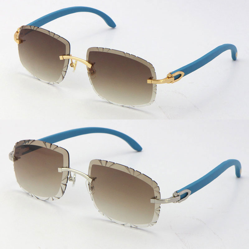 New Metal Rimless C Decoration Blue Wood Sunglasses Men Women with Wooden Pear shape face Glasses UV400 Multicolor choice Lens 18K gold male and female Eyewear Hot
New Metal Rimless C Decoration Blue Wood Sunglasses Men Women with Wooden Pear shape face Glasses UV400 Multicolor choice Lens 18K gold male and female Eyewear Hot