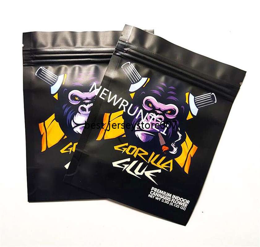 GORILLA GLUE BAG 3.5g Mylar Zipper Bags Smell Proof Packaging Package Best High resealable
GORILLA GLUE BAG 3.5g Mylar Zipper Bags Smell Proof Packaging Package Best High resealable