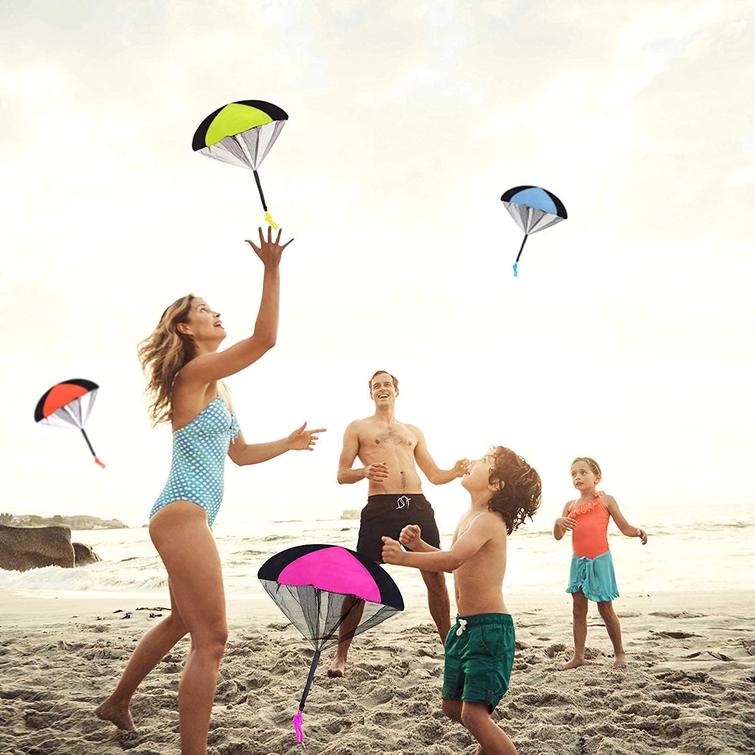 DHL Kids Hand Throwing Parachute Toy For Children's Educational With Figure Soldier Outdoor Fun Sports Play Game
DHL Kids Hand Throwing Parachute Toy For Children's Educational With Figure Soldier Outdoor Fun Sports Play Game