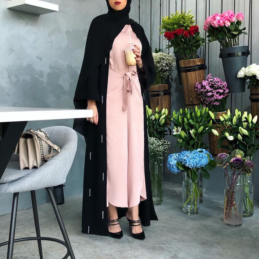 Vintage Muslim Abaya Dress Women Musulman Lace-up BeadingDjellaba Aid Islamic Clothing Jilbab Jubah Eid Abayas Moroccan Kaftan
Vintage Muslim Abaya Dress Women Musulman Lace-up BeadingDjellaba Aid Islamic Clothing Jilbab Jubah Eid Abayas Moroccan Kaftan