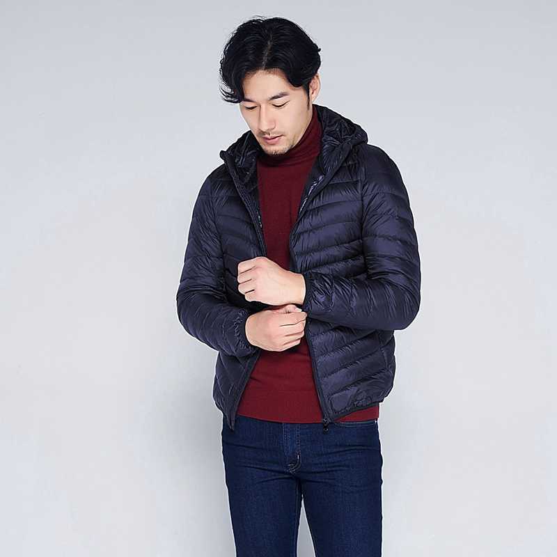 Bang Plus 11XL 10XL 9XL 8XL Down Coat Male Ultra Light Down Jacket Men Windbreaker Feather Lightweigt Hooded Winter Parka 210818