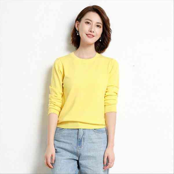 korean cashmere o-neck knitted sweater women autumn winter female basic jersey jumper pull femme pullover sweaters, White;black
korean cashmere o-neck knitted sweater women autumn winter female basic jersey jumper pull femme pullover sweaters, White;black
