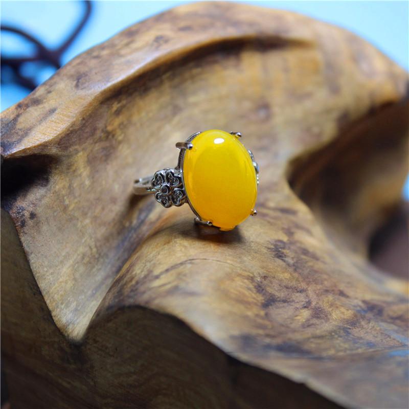 Cluster Rings Liemjee Wholesale Fashion Jewelry Yellow Agate Silver Plated Fish Tail Ring For Women Feature Concise Namour Charm Gift Season
Cluster Rings Liemjee Wholesale Fashion Jewelry Yellow Agate Silver Plated Fish Tail Ring For Women Feature Concise Namour Charm Gift Season