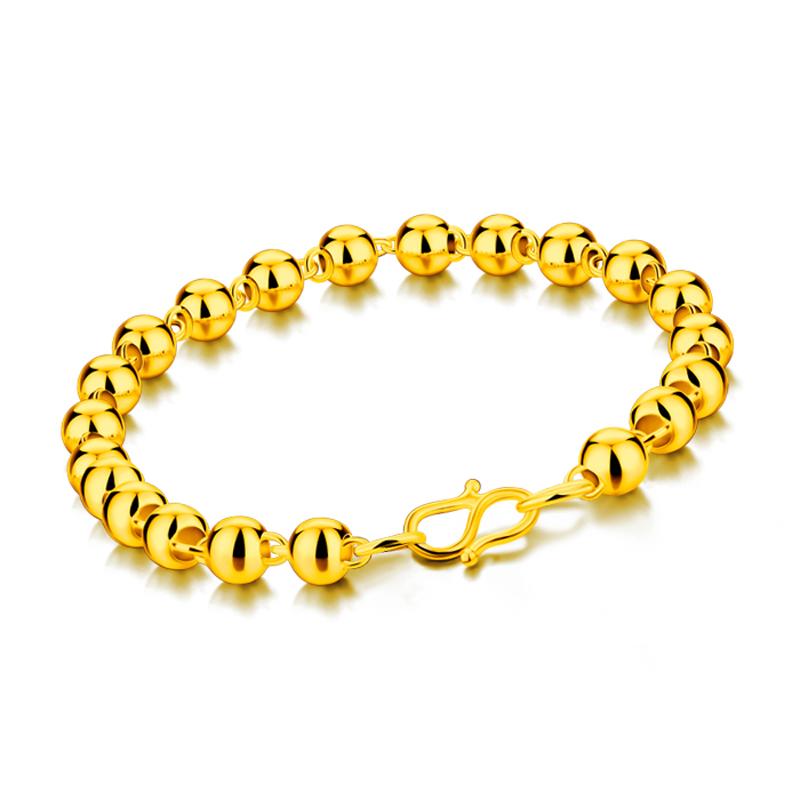 Contracted Golden Charm Beaded Women Fashion Woman Gold Round Bead Bracelet Charming Lady Jewelry Wholesale Hand Catenary Bangle
Contracted Golden Charm Beaded Women Fashion Woman Gold Round Bead Bracelet Charming Lady Jewelry Wholesale Hand Catenary Bangle