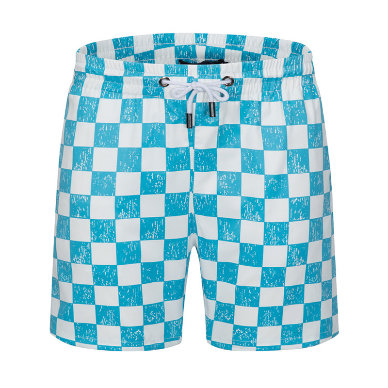 Designer Men's Shorts Breathable Quick Dry fashion plaid applique drawstring beach pangs, White;black
Designer Men's Shorts Breathable Quick Dry fashion plaid applique drawstring beach pangs, White;black