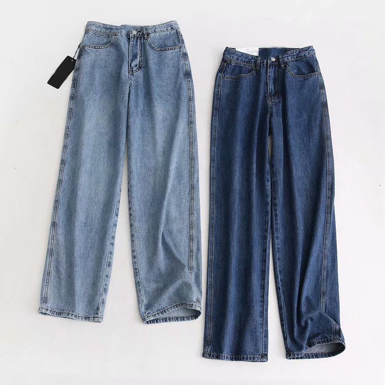 jeans f2618-wind women's clothing summer 2021 high waist slim curling denim wide leg pants for women, Blue
jeans f2618-wind women's clothing summer 2021 high waist slim curling denim wide leg pants for women, Blue