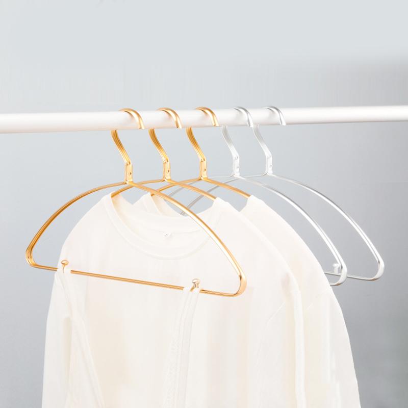 Hangers & Racks No Shoulder Marks Hanger Aluminum Alloy Household Space Saving Non-slip Clothes For Sweater Coat Pants Shirt HYD88
Hangers & Racks No Shoulder Marks Hanger Aluminum Alloy Household Space Saving Non-slip Clothes For Sweater Coat Pants Shirt HYD88