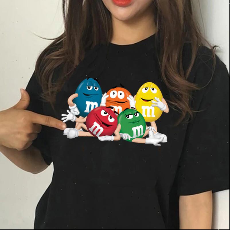 women t shirts chocolate beans mm shirt summer short sleeve 90s funny band womens, White
women t shirts chocolate beans mm shirt summer short sleeve 90s funny band womens, White