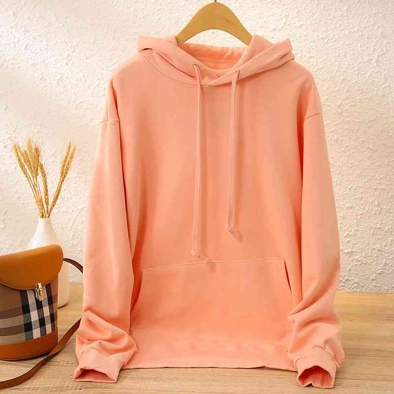Hooded sweater women's 2021 new autumn and winter Couple Dress Korean solid color Pullover loose long sleeve large coat, White
Hooded sweater women's 2021 new autumn and winter Couple Dress Korean solid color Pullover loose long sleeve large coat, White