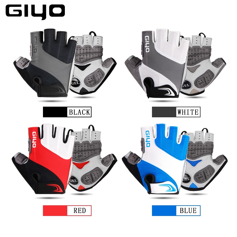 Giyo Breathable Lycra Fabric Unisex Cycling Gloves Road Bike Riding MTB DH Racing Outdoor Mittens Bicycle Half Finger Gloveg
Giyo Breathable Lycra Fabric Unisex Cycling Gloves Road Bike Riding MTB DH Racing Outdoor Mittens Bicycle Half Finger Gloveg