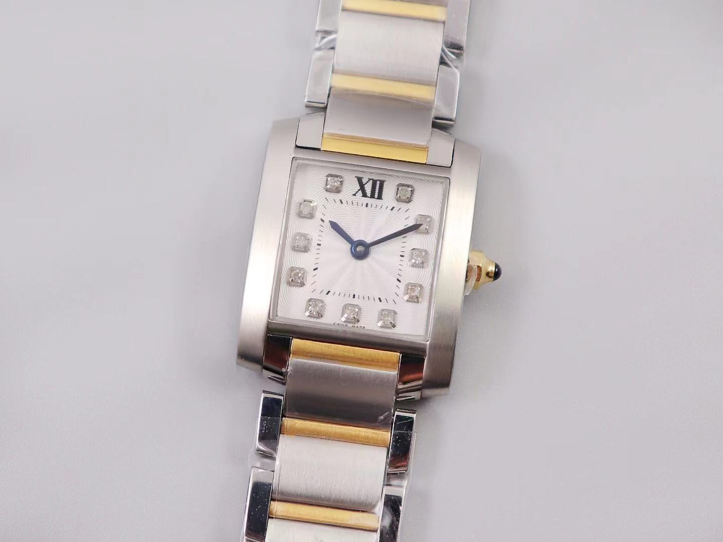Fashionable stainless steel quartz automatic watch ladies classic elegant exquisite workmanship impeccable worth owning, Colour12
Fashionable stainless steel quartz automatic watch ladies classic elegant exquisite workmanship impeccable worth owning, Colour12