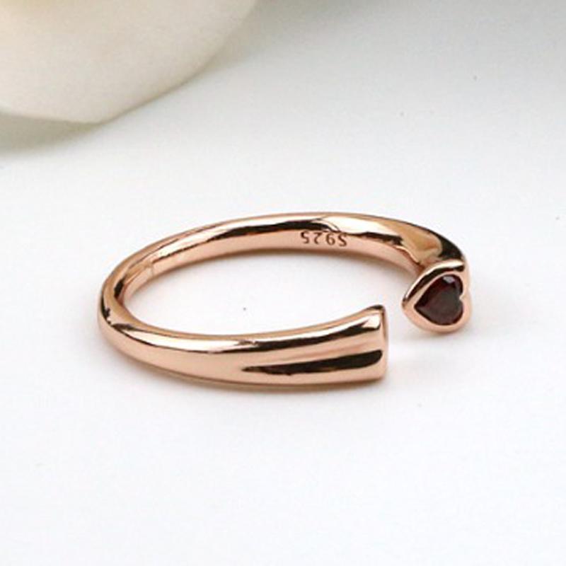 Cluster Rings Est Arrivals Fashion Red Heart 925 Sterling Silver Rose Gold Color Open Jewelry, Golden;silver
Cluster Rings Est Arrivals Fashion Red Heart 925 Sterling Silver Rose Gold Color Open Jewelry, Golden;silver