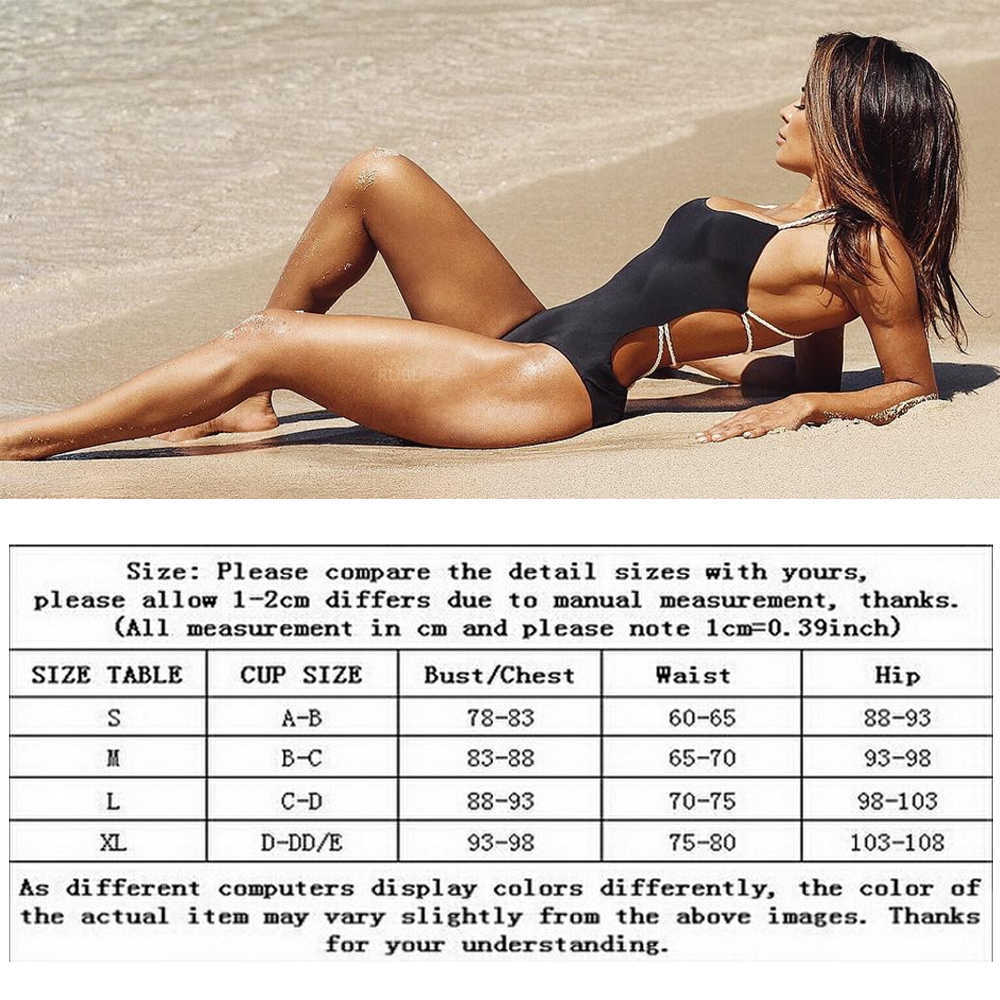 Women Sexy Bikinis Bandage Backless Swimsuit Female Bathing Suits Bodysuit Beach Wear Summer Holiday Surfwear 210625