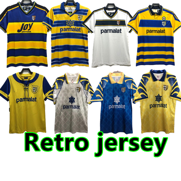Retro Parma 1998 1999 2000 soccer Jersey Home away 01 02 1993 95 1997 FUSER BAGGIO CRESPO ORTEGA CANNAVARO Football shirt BUFFON THURAM, 95/97 white
Retro Parma 1998 1999 2000 soccer Jersey Home away 01 02 1993 95 1997 FUSER BAGGIO CRESPO ORTEGA CANNAVARO Football shirt BUFFON THURAM, 95/97 white
