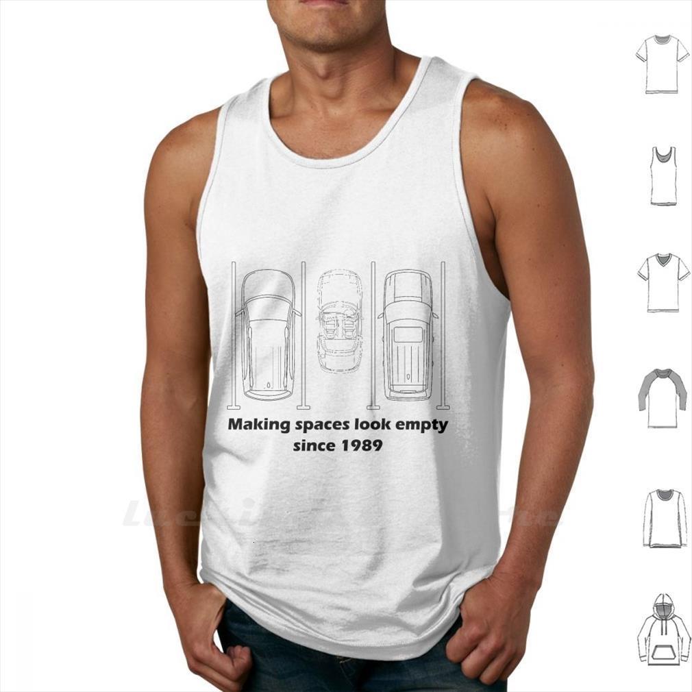Mx 5 Making Spaces Men Top Look Empty Since 1989 Tank Vest Sleeveless Miata Eunos Mazda Parking Funny Cars, White;black
Mx 5 Making Spaces Men Top Look Empty Since 1989 Tank Vest Sleeveless Miata Eunos Mazda Parking Funny Cars, White;black
