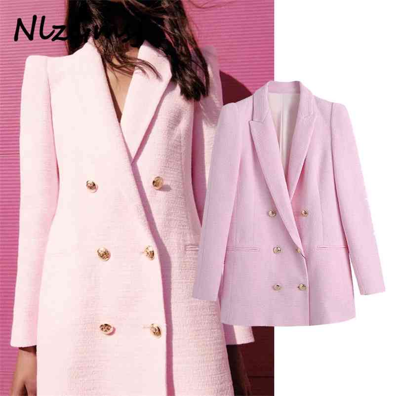 Blazer Women spring women's sweet temperament lapel buttoned decorative texture casual suit jacket 04 210628, As picture
Blazer Women spring women's sweet temperament lapel buttoned decorative texture casual suit jacket 04 210628, As picture