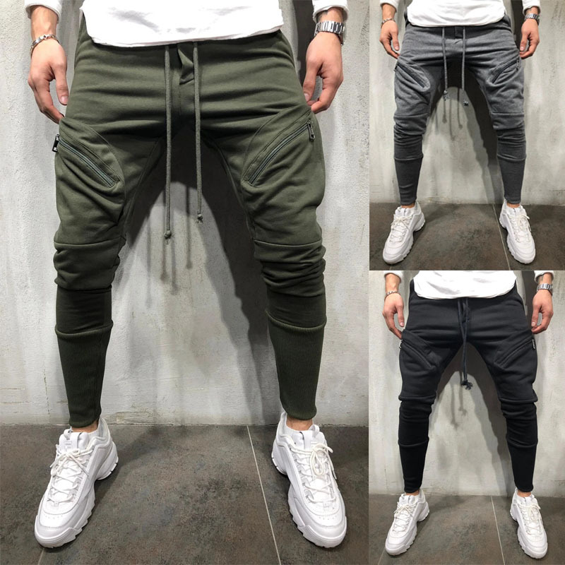 Male Fashion Hip Pop Pants Men Sweatpants Slacks Casual Elastic Joggings Sport Solid Baggy Pockets Trousers, Black
Male Fashion Hip Pop Pants Men Sweatpants Slacks Casual Elastic Joggings Sport Solid Baggy Pockets Trousers, Black
