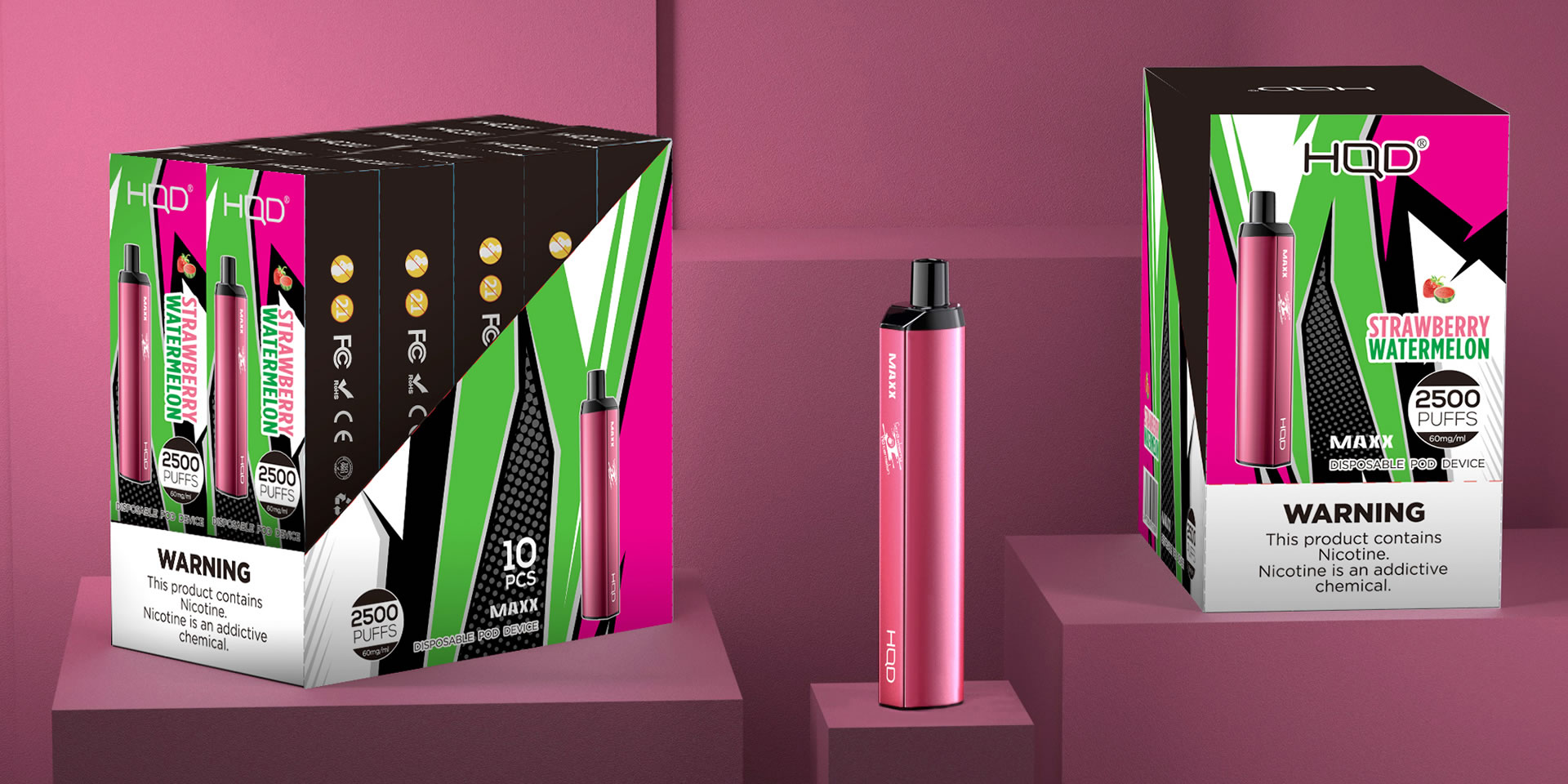 Newest HQD MAXX Pods E-Cigarettes 2500 Puffs Disposable Device Vape Pen Starter Kits 1400mAh Battery 8.0ml E-Liquid E Cigarettes
Newest HQD MAXX Pods E-Cigarettes 2500 Puffs Disposable Device Vape Pen Starter Kits 1400mAh Battery 8.0ml E-Liquid E Cigarettes